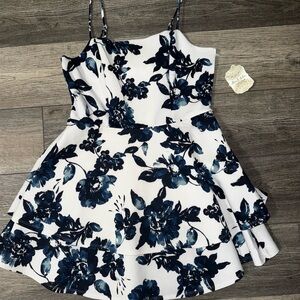 Altar’d State Navy Floral Dress (NEW with tags!)